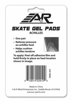 A&R Sports Skate Gel Pad Einlage Für Schlittschuhe Inliner- Achilles
