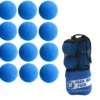 A&R Sports Puck & Bälle 12x Softball Hockey Indoor Foam Ball Schaumstoff-Ball