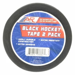 Eishockey Tape, Hockeytape Black,2er Pack A&R Sports Tape Eishockey