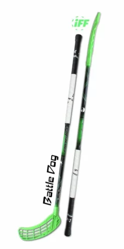 Shop-halona Floorballschläger Battle Dog Green | 96/108 Cm | IFF