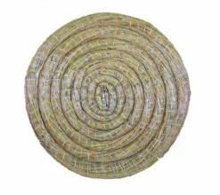 Shop-halona Strohzielscheibe, Strohscheibe Bogensport 110x11 Cm Natur Black.bulls