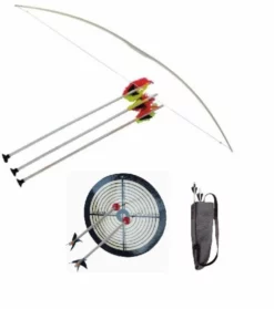 Shop-halona Bogenset, Pfeil Und Bogen Mit Köcher Und Zielscheibe Indianer SET F. Kinder Bogenschießen (junior)