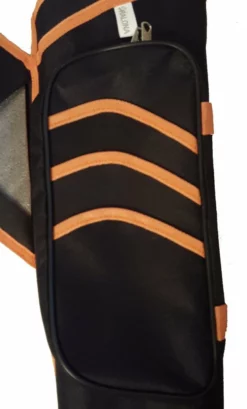 Shop-halona Seitenköcher 4 Tube Mit Gürtel, Köcher Black.bulls F. Bogensport, Gürtelköcher