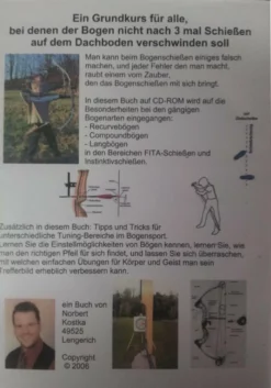 Shop-halona Bücher Bogenschießen (nicht Nur) Für Einsteiger - Das Lehrbuch Auf CD-ROM, Buch