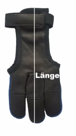 Shop-halona Bogenhandschuh BLACK.BULLS Colore Blau S-XL Bogensport