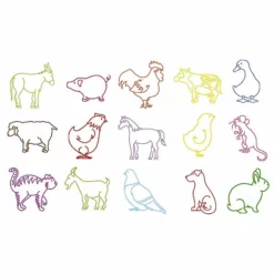 Shop-halona Stempel F. Kinder, Ministempel Tiere, Bauernhoftiere V. Eduplay Kinderwerkstatt