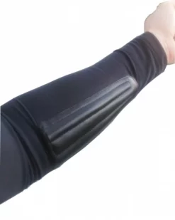 Shop-halona Armschutz Bogensport Zum Überziehen, Modell Lycra Schwarz S-XL