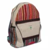 Shop-halona Rucksäcke Rucksack Aus Hanf, Cultbagz Nepal Hand Made, Bagpack Multi Stripes