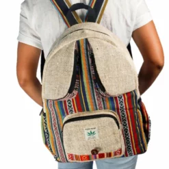 Shop-halona Natur & Trend Rucksack Nepal Hand Made Cultbagz Bee Eyes