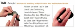 Shop-halona Fingertab, Tab F. Kinder Bogenschießen RH/LH Glattledertab BS!