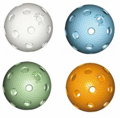Shop-halona 3x Trix Floorball Weiß, Grün, Orange, Blau Mit IFF Zertifiziert