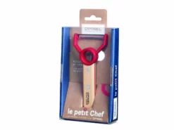 Shop-halona Freizeitmesser Schäler F. Kinder, Gemüseschäler Opinel Le Petit Chef, Sparschäler, Rostfrei