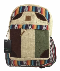 Shop-halona Natur & Trend Rucksack Hemp Cultbagz Hanf Big Lines 04B