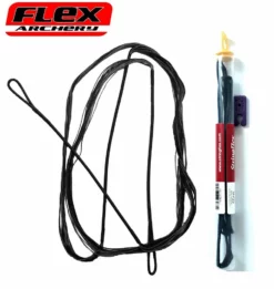 Shop-halona Bogensehne Pro Fast Flight Black Recurve 58 - 62 Zoll