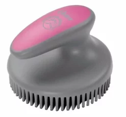 Shop-halona Oster Gumminoppenstriegel, Striegel F. Pferde Pink Reitsport