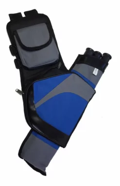 Shop-halona Seitenköcher Wasserabweisendes Nylon, Köcher, Pfeilköcher Bogensport Black.bulls