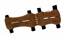 Shop-halona Armschutz, Langarmschutz F. Ober- Und Unterarm F. Bogensport Wildleder