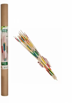 Shop-halona Fun Und Spiel Riesen Deko Mikado 80 Cm Weiss Natur