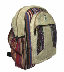 Shop-halona Natur & Trend Rucksack Hemp Cultbagz Hanf Big Lines Purple