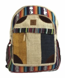 Shop-halona Natur & Trend Rucksack Hemp Cultbagz Hanf Big Lines 04C