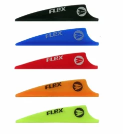 Shop-halona Fletches Pack 40 Stück Vanes F43S Flex 43mm Pfeilefedern Bogensport