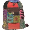 Shop-halona Natur & Trend Hippie Rucksack Stone Washed, Cultbagz Flower 04