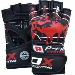 Shop-halona Outdoor - Fitness RDX Gym Grappling Blood Double Strap Handschuh Fitness