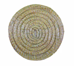 Shop-halona Strohzielscheibe, Strohscheibe Bogensport 80x12 Cm Natur Black.bulls