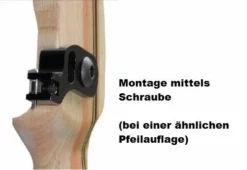 Shop-halona Pfeilauflage SET Cartel Hunter REC RH/LH Und Halona Befestigungsschraube Pfeilauflagen