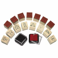 Shop-halona Kinderwerkstatt Stempel F. Mädchen, Prinzessin, Pferde & Co. Kinderstempel