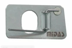 Shop-halona Pfeilauflage Selbstklebend Aus Metall, MIDAS MX Silber Pfeilauflagen