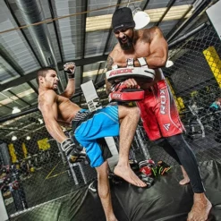 Shop-halona RDX T1 Curved Thai Kick Pad Schlagpolster Kampfsport Unterarm Rot Outdoor - Fitness