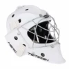 Shop-halona Floorball Helm IFF Zertifiziert Für Torwart, Torhüter Unihockey Senior Weiß