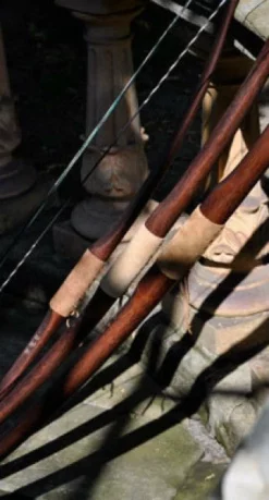 Shop-halona Langbogen Marksman Von Beier Bogensport 50 Zoll 20 Lbs, Sportbogen Dunkel Natur