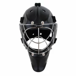 Shop-halona Floorball Helm IFF Zertifiziert Für Torwart, Torhüter Unihockey Senior Black Torwartmaske