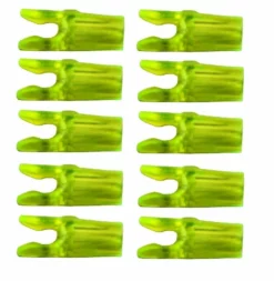 Shop-halona Bogensport 10x Nocke Bohning PIN-Nock Small Throat Lime