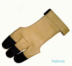 Shop-halona Bogensport Handschuh Lederhandschuh Tabo F. Kinder, Fingerschutz S