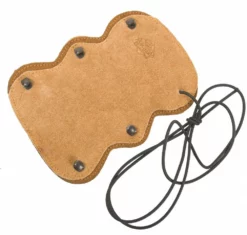 Shop-halona Armschutz F- Bogensport Halona Tradition Aus Wildleder 19x13 Cm