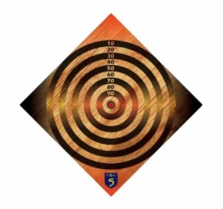 Shop-halona Armbrust Zielscheibe 42x42cm FUN Pfeil Und Bogen Von Bestsaller Für Saugnapfpfeile