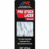 A&R Schnürsenkel Schlittschuhe Eishockey Pro Stock Schnürsenkel Waxed White 72 - 132 Zoll